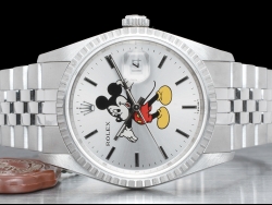 Rolex Datejust 36 Custom Topolino Jubilee Mickey Mouse - Double Dial 16220